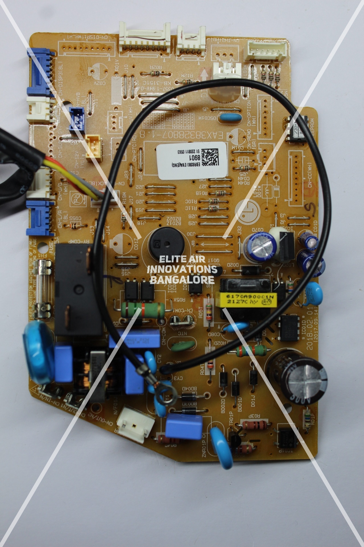 LG Inverter AC Indoor Unit Pcb Board (power Circuit Board) EBR8380 EVA (ENG) 8901