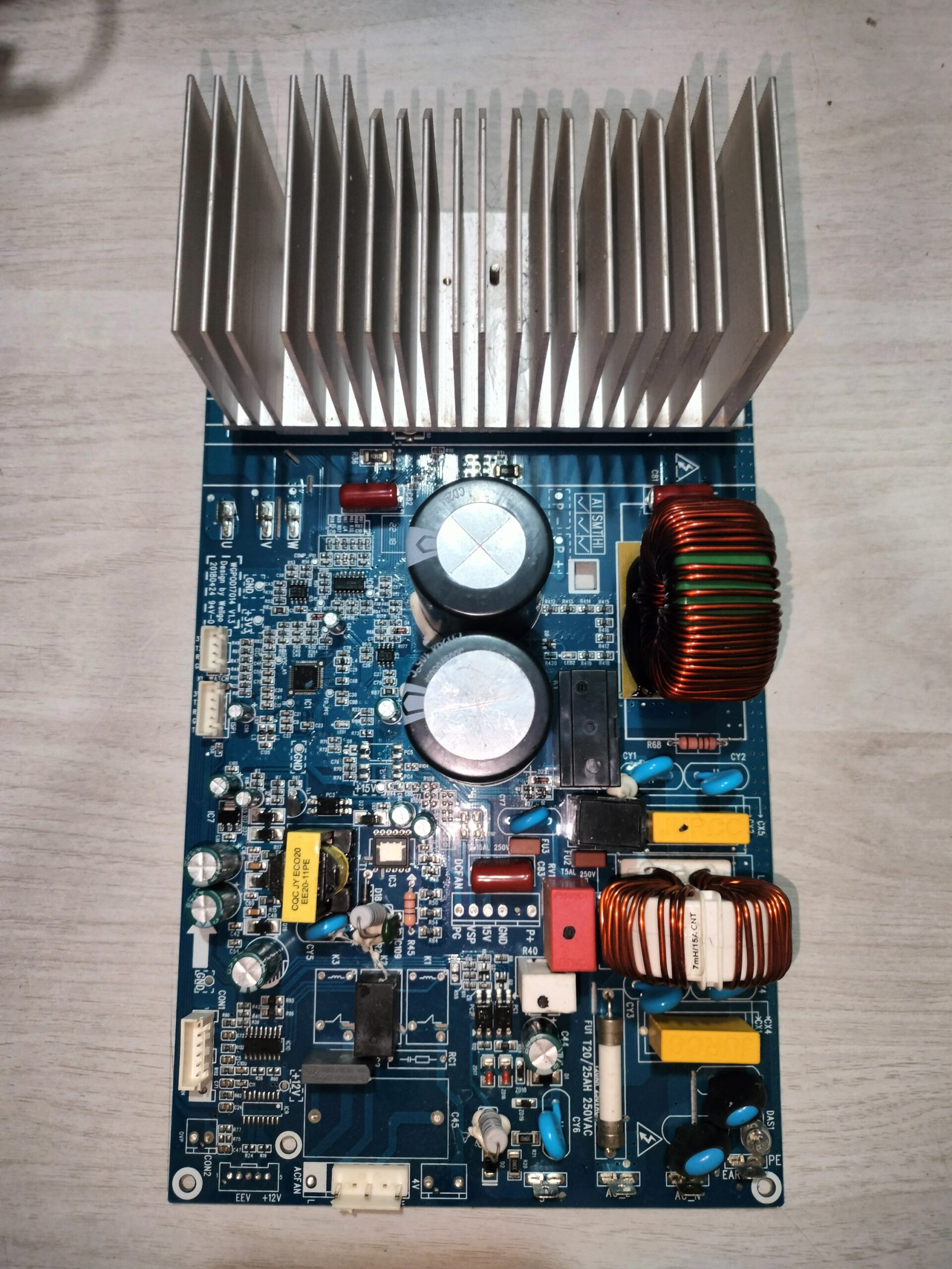 Voltas Split AC 1.5 ton Outdoor pcb Board