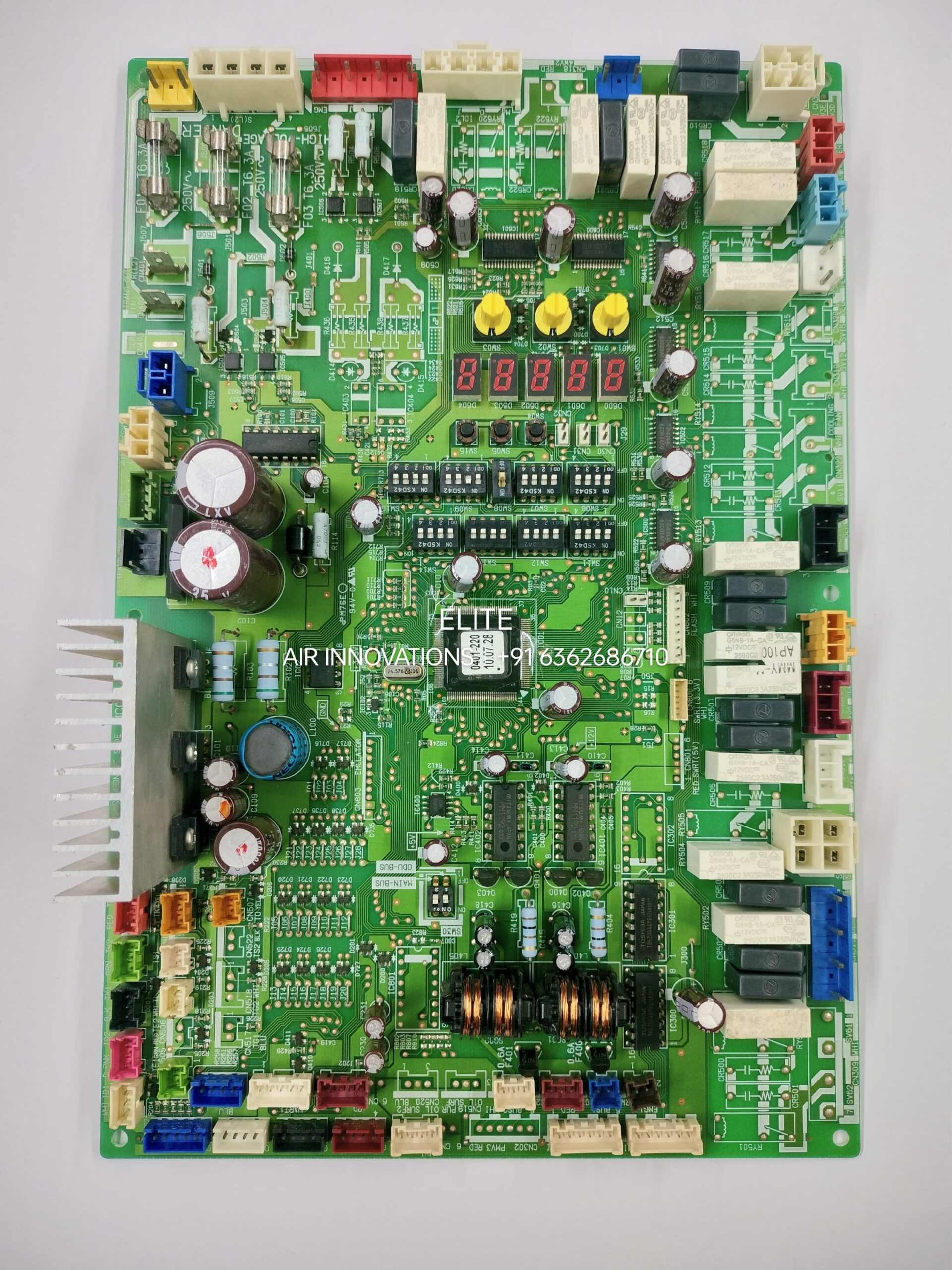 Toshiba VRF Outdoor PCB Mother Board MCC-1429-08 MMY-M AP100 | Original AC Control Board