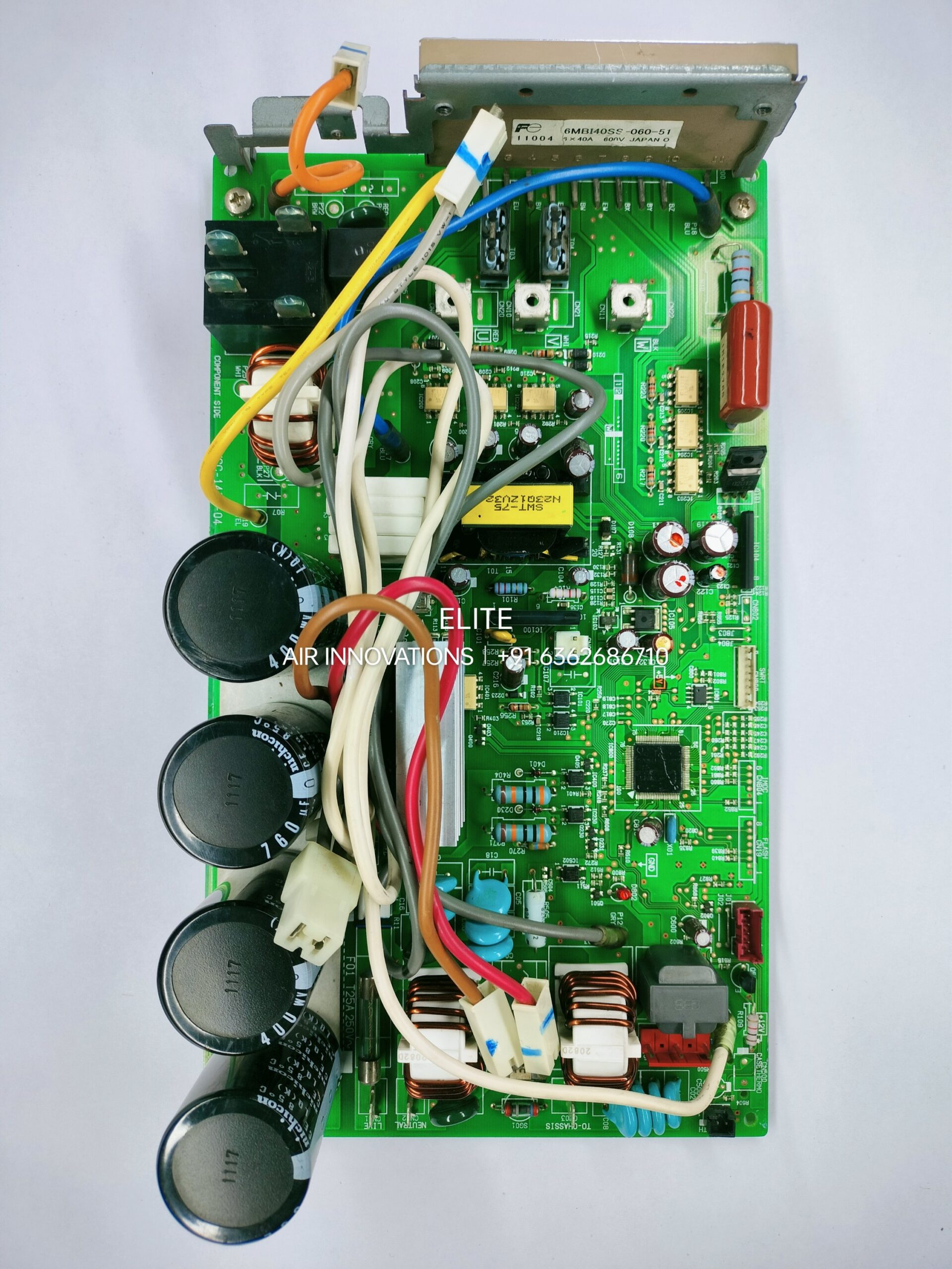 Toshiba Split AC Outdoor PCB Board MCC-1438-04 | 2S26DC6E | 6MBI40SS-060-51 600V 40A Inverter Control Board