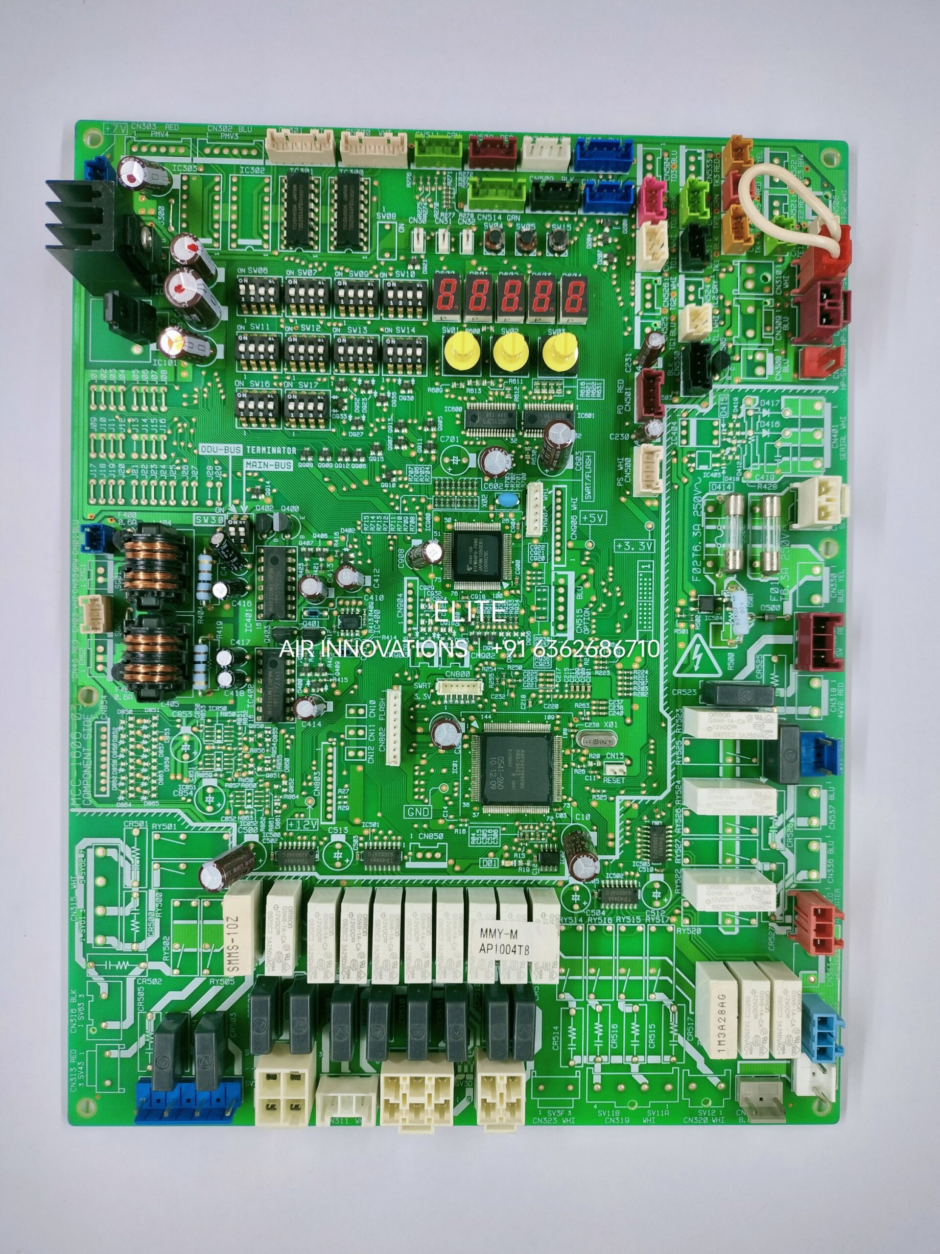 Toshiba VRF Outdoor PCB Board MCC-1606-03 | SMMS-10Z Outdoor Main Control Board MMY-M AP1004T8