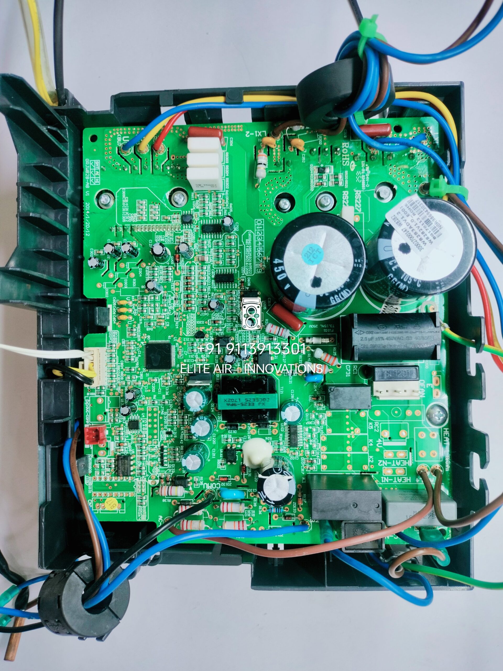 Gree 1.5 ton Inverter Air Conditioner Outdoor Unit PCB Main Control Board 300027000147 W8282 W8283ADV1.2 W8282V1.0_E001 BG170112 ROHS NOR9869430317