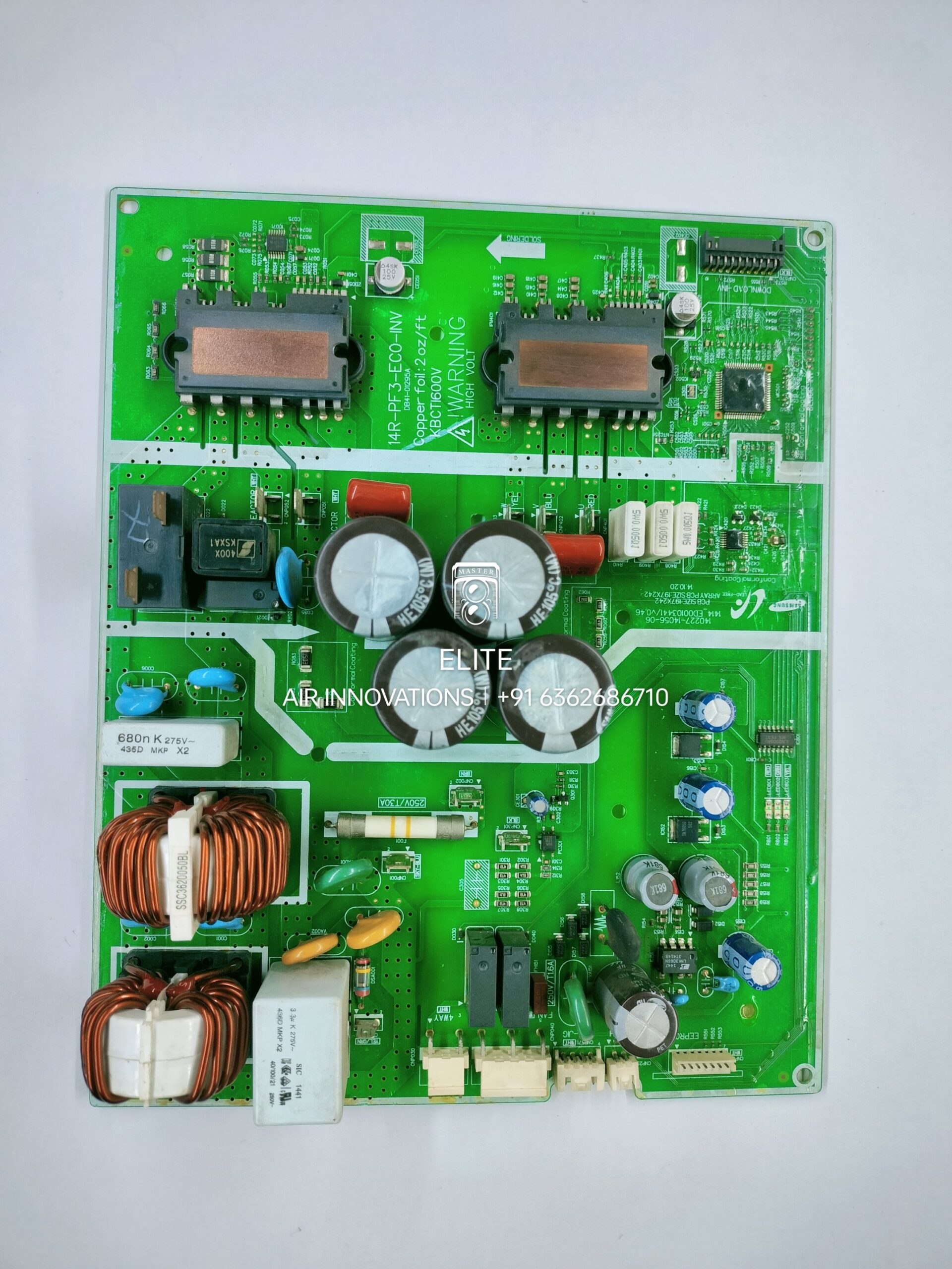 Samsung 1-1.5 Ton Inverter Split AC Outdoor PCB Board DB41-01295A 14R-PF3-ECO-INV