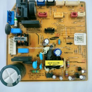 Samsung Split AC Indoor PCB Board DB41-01292A, indoor control circuit board with part number 110811-72158-09, genuine Samsung air conditioner replacement PCB for split AC indoor unit repair and maintenance.