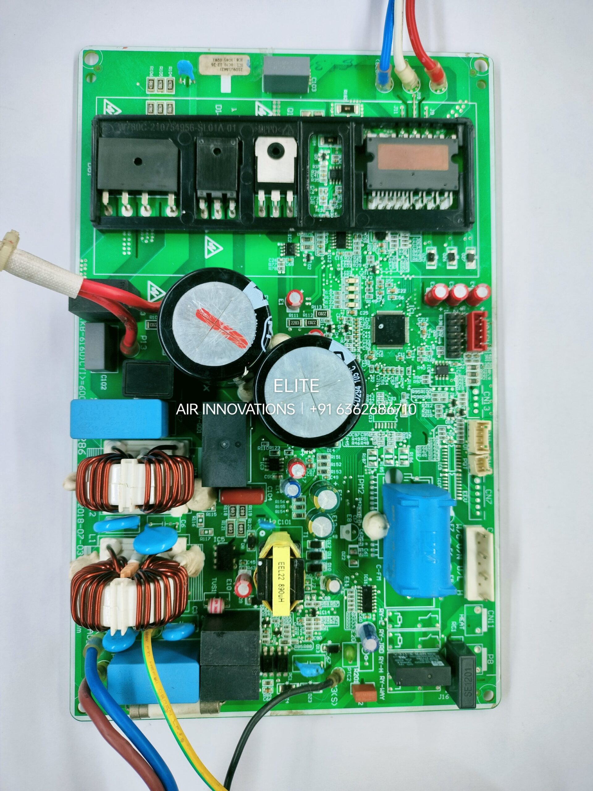 Voltas Inverter Split AC Outdoor PCB Board A010286 V1.2 FR-4 CKB-6160 Main Control Circuit Board