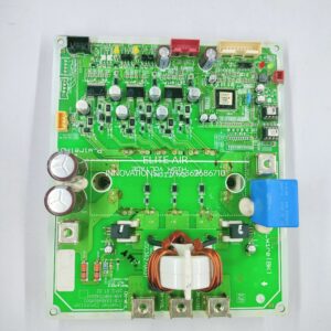 Original LG VRF Multi V IV outdoor compressor drive board featuring PCB number EAX64824501 and assembly number EBR754204. Designed for 18HP commercial VRF outdoor units, this inverter controller PCB provides reliable compressor control and efficient system performance. Compatible part references include EAX64824501 and EBR754204.
