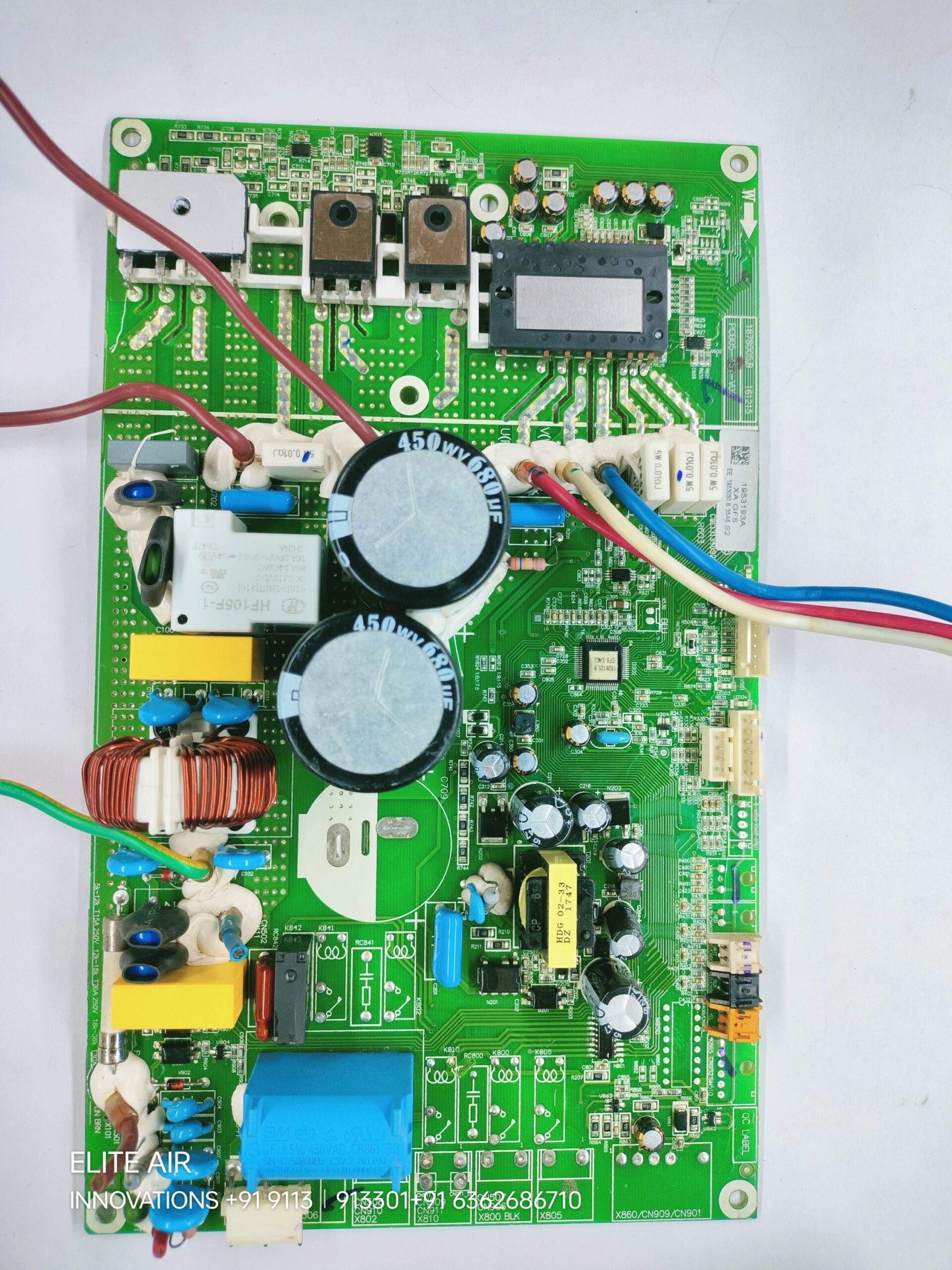 Voltas Inverter Split AC Outdoor Main Control PCB Board PCB05-457-VO2 Part No. 1953193A EE1953050 Original AC PCB
