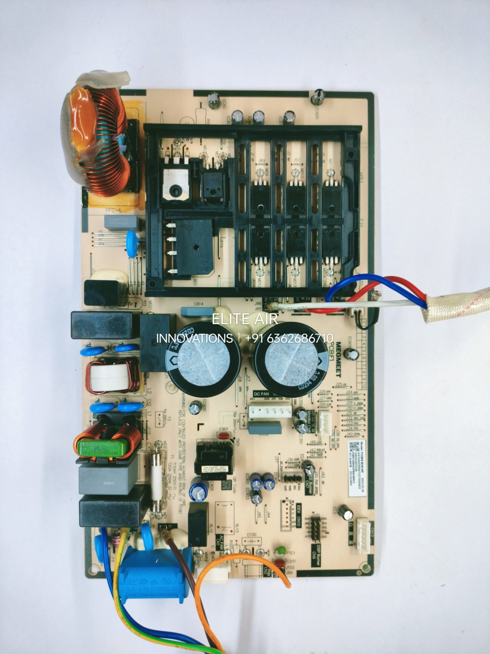 Blue Star 1.5 Ton 5 Star Inverter Split AC Outdoor Main Control PCB Board F50BS-B5S-WF CDCO-K474-00 MEGMEET PCB